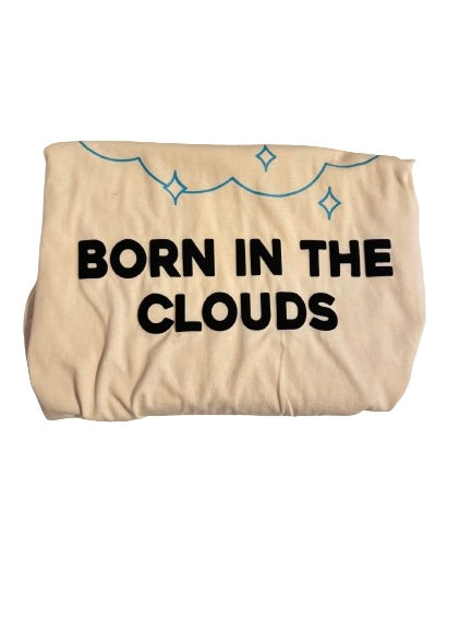 BORN IN THE CLOUDS GRAPHIC TEE